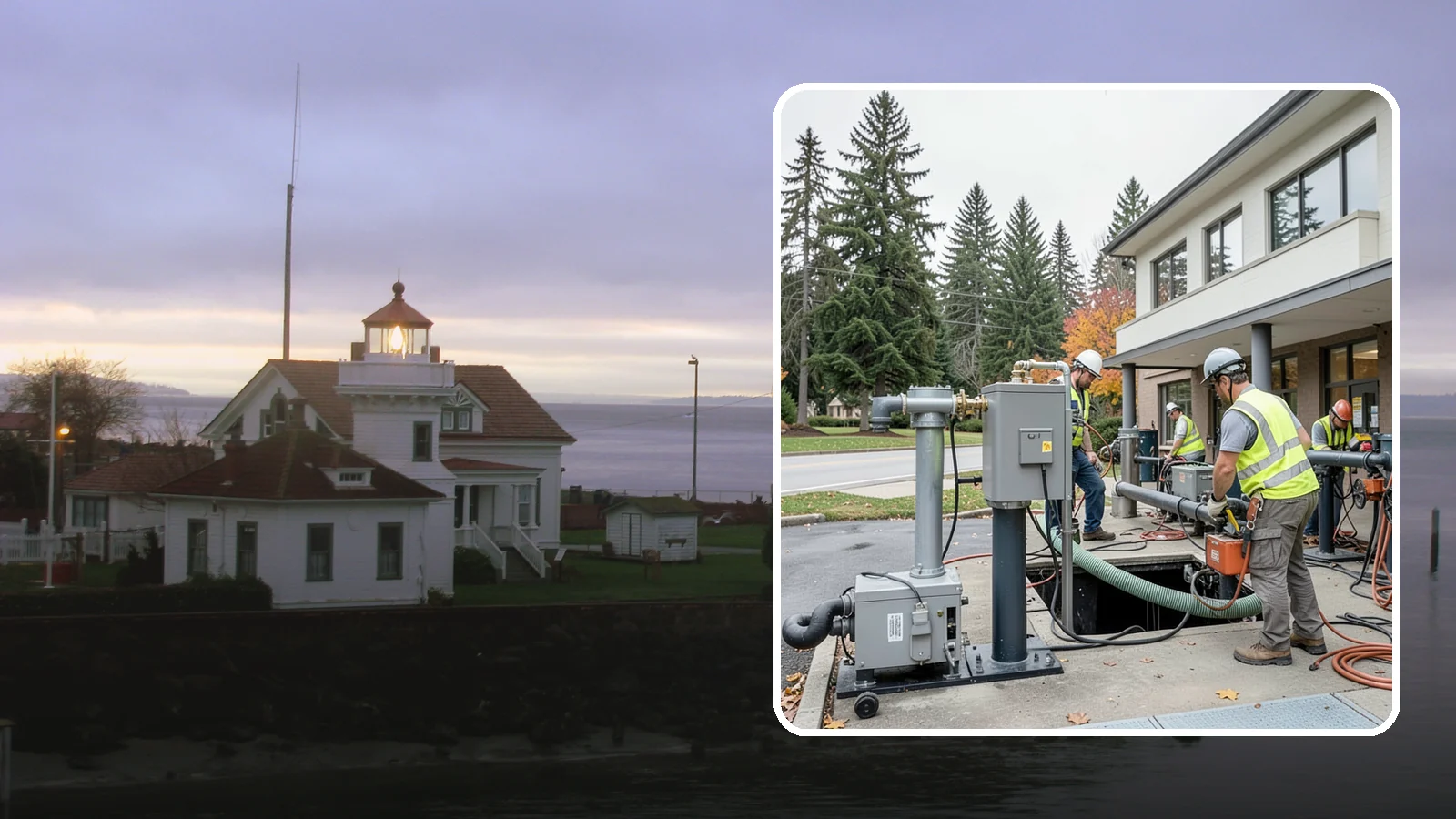 Pump Station Maintenance in Mukilteo, Snohomish County, WA - Preventive maintenance for sewer and stormwater lift stations that keeps critical pumping infrastructure online.