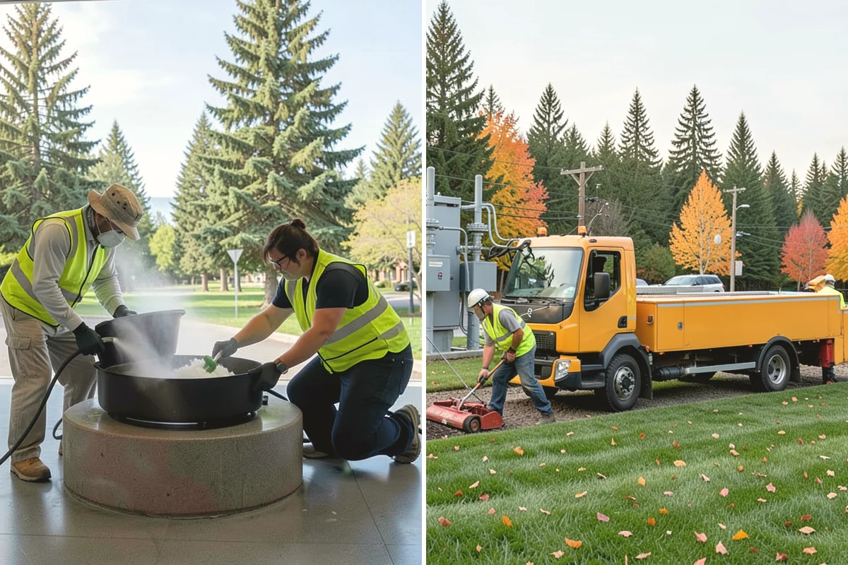 Pump Station Maintenance in Mukilteo, Snohomish County, WA - Inspect pumps, floats, valves, and controls