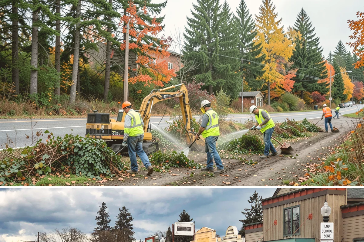 Pump Station Maintenance in Roy, Pierce County, WA - Maintenance ahead of the fall and winter wet season prepares stations for peak stormwater flows.