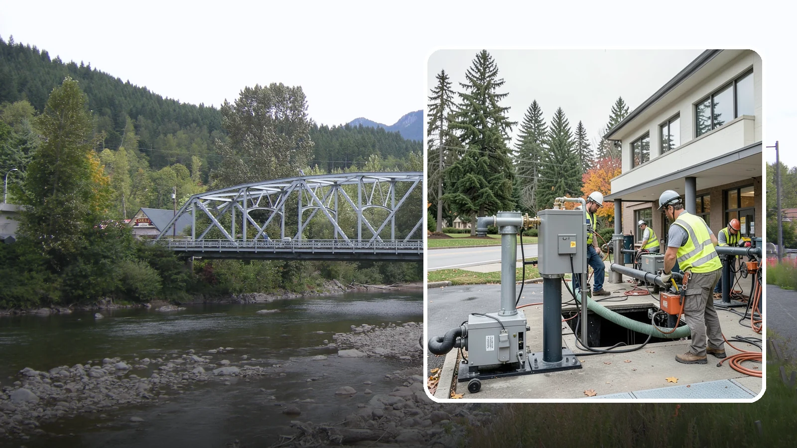 Pump Station Maintenance in Skykomish, King County, WA - Preventive maintenance for sewer and stormwater lift stations that keeps critical pumping infrastructure online.