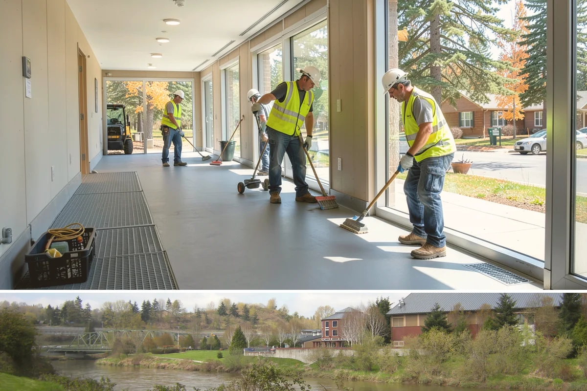 Pump Station Maintenance in Tukwila, King County, WA - Maintenance ahead of the fall and winter wet season prepares stations for peak stormwater flows.