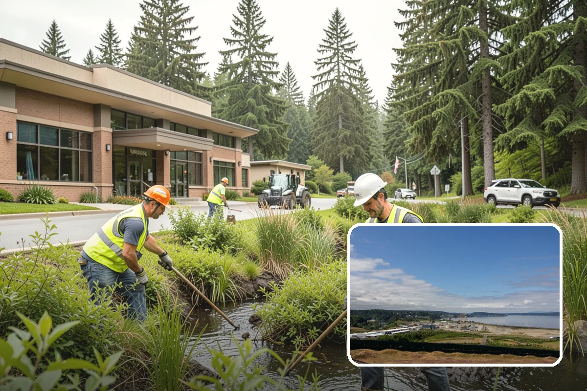 Pump Station Maintenance in University Place, Pierce County, WA - Reduces the risk of overflows and spills