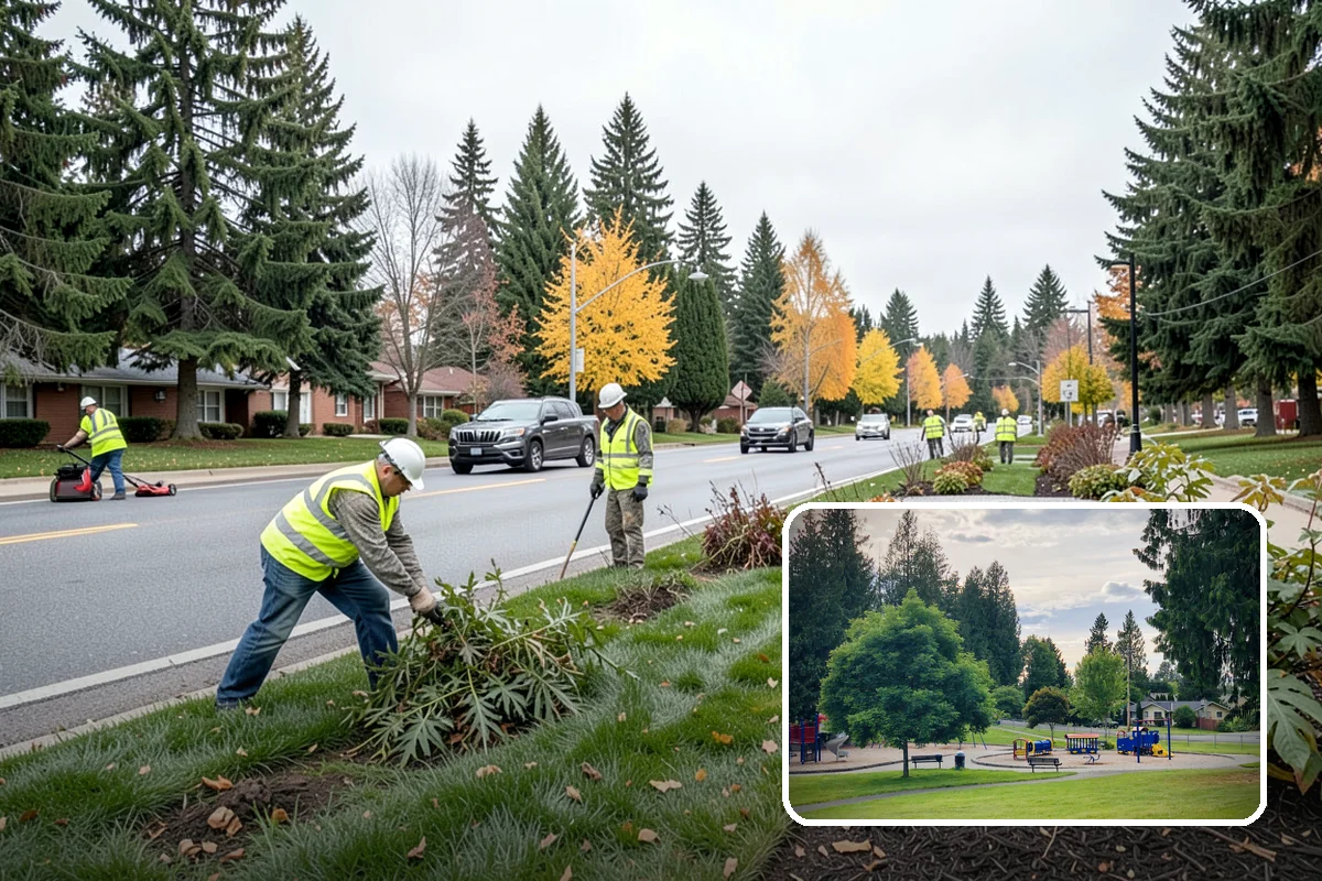 Rain Garden Maintenance in Bonney Lake, Pierce County, WA - Preserved infiltration and treatment performance