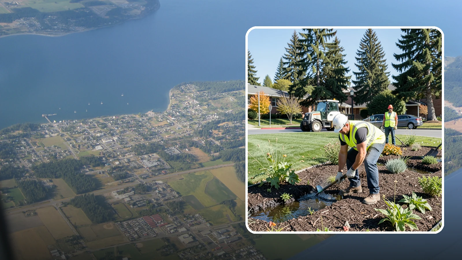 Rain Garden Maintenance in Coupeville, Island County, WA - Upkeep of rain garden plantings, mulch, and infiltration surfaces to preserve treatment function.