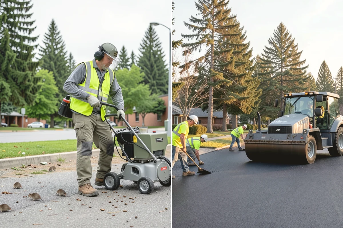 Rain Garden Maintenance in Covington, King County, WA - Inspect plantings, mulch depth, and inlet and overflow points