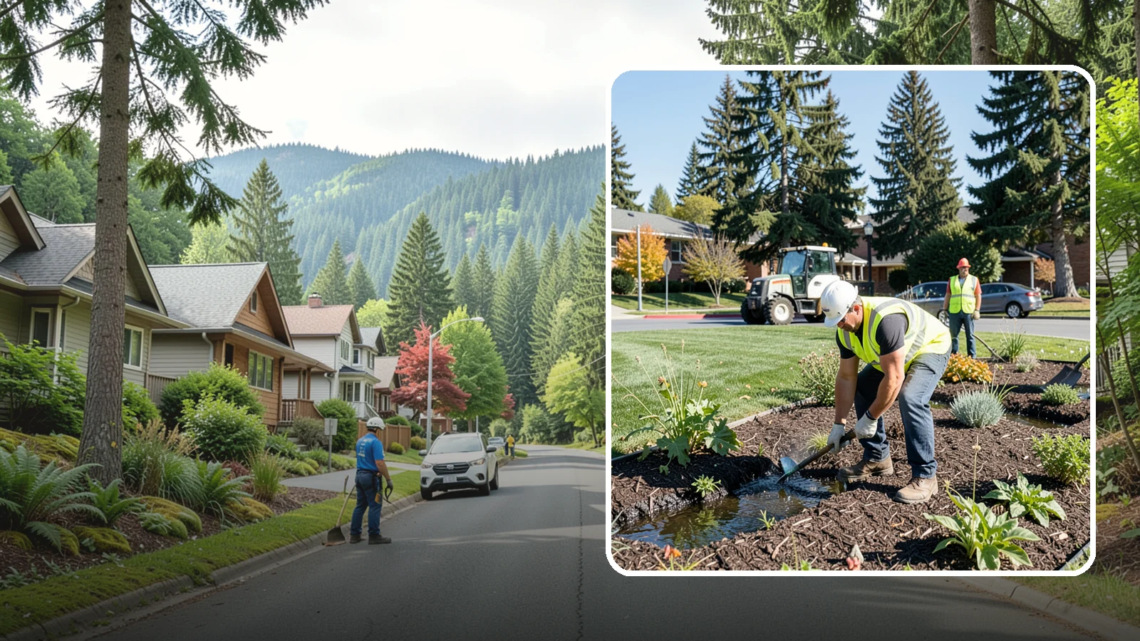 Rain Garden Maintenance in Darrington, Snohomish County, WA - Upkeep of rain garden plantings, mulch, and infiltration surfaces to preserve treatment function.
