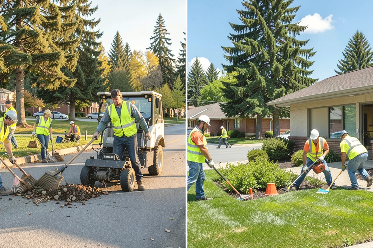 Rain Garden Maintenance in Duvall, King County, WA - Inspect plantings, mulch depth, and inlet and overflow points