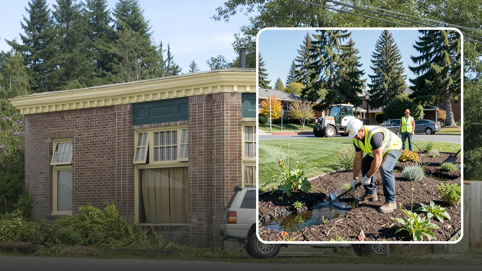 Rain Garden Maintenance in Hamilton, Skagit County, WA - Upkeep of rain garden plantings, mulch, and infiltration surfaces to preserve treatment function.