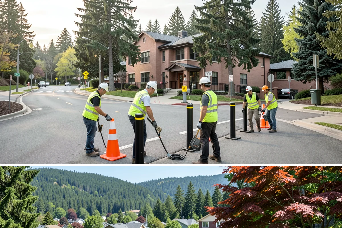 Rain Garden Maintenance in Index, Snohomish County, WA - Planting and mulching are scheduled for spring and early fall, aligning with the wet planting window Pacific Northwest natives...