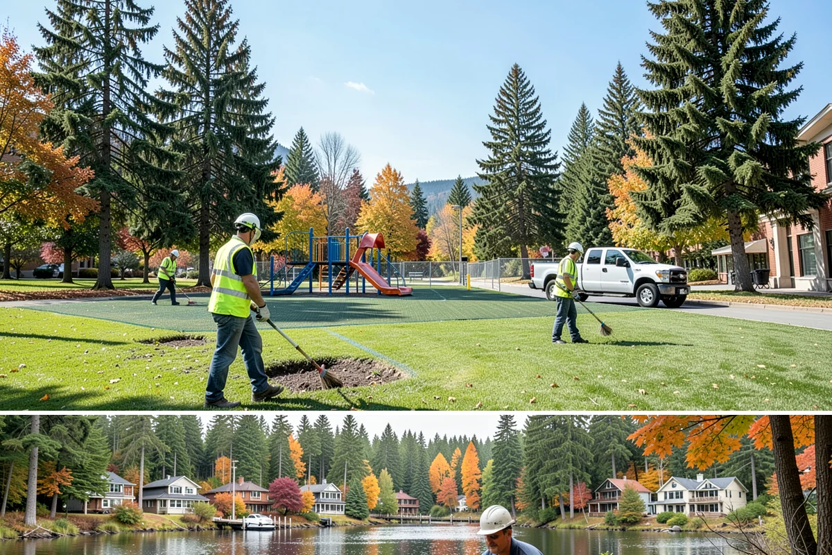 Rain Garden Maintenance in La Conner, Skagit County, WA - Planting and mulching are scheduled for spring and early fall, aligning with the wet planting window Pacific Northwest natives...