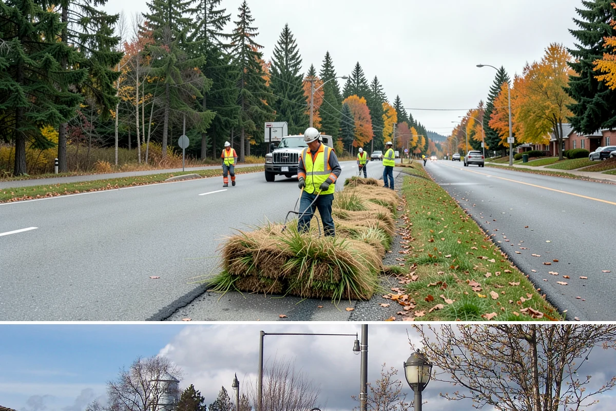 Rain Garden Maintenance in Marysville, Snohomish County, WA - Planting and mulching are scheduled for spring and early fall, aligning with the wet planting window Pacific Northwest natives...
