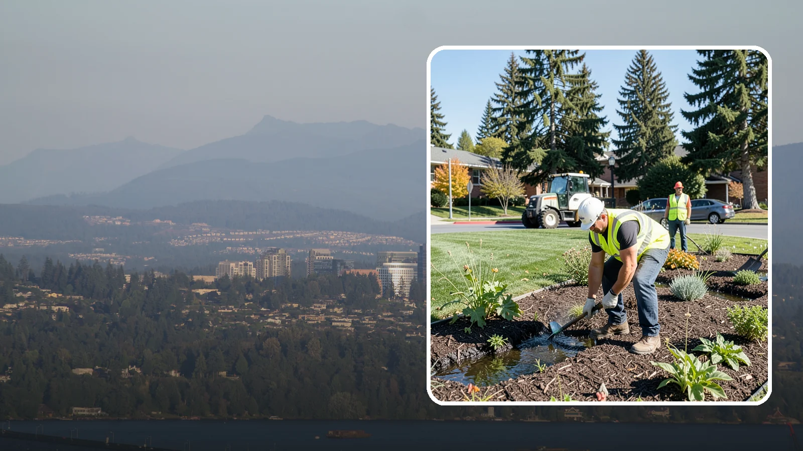 Rain Garden Maintenance in Medina, King County, WA - Upkeep of rain garden plantings, mulch, and infiltration surfaces to preserve treatment function.