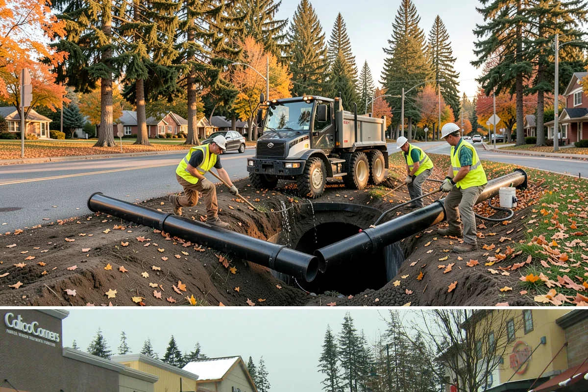 Rain Garden Maintenance in Mill Creek, Snohomish County, WA - Planting and mulching are scheduled for spring and early fall, aligning with the wet planting window Pacific Northwest natives...
