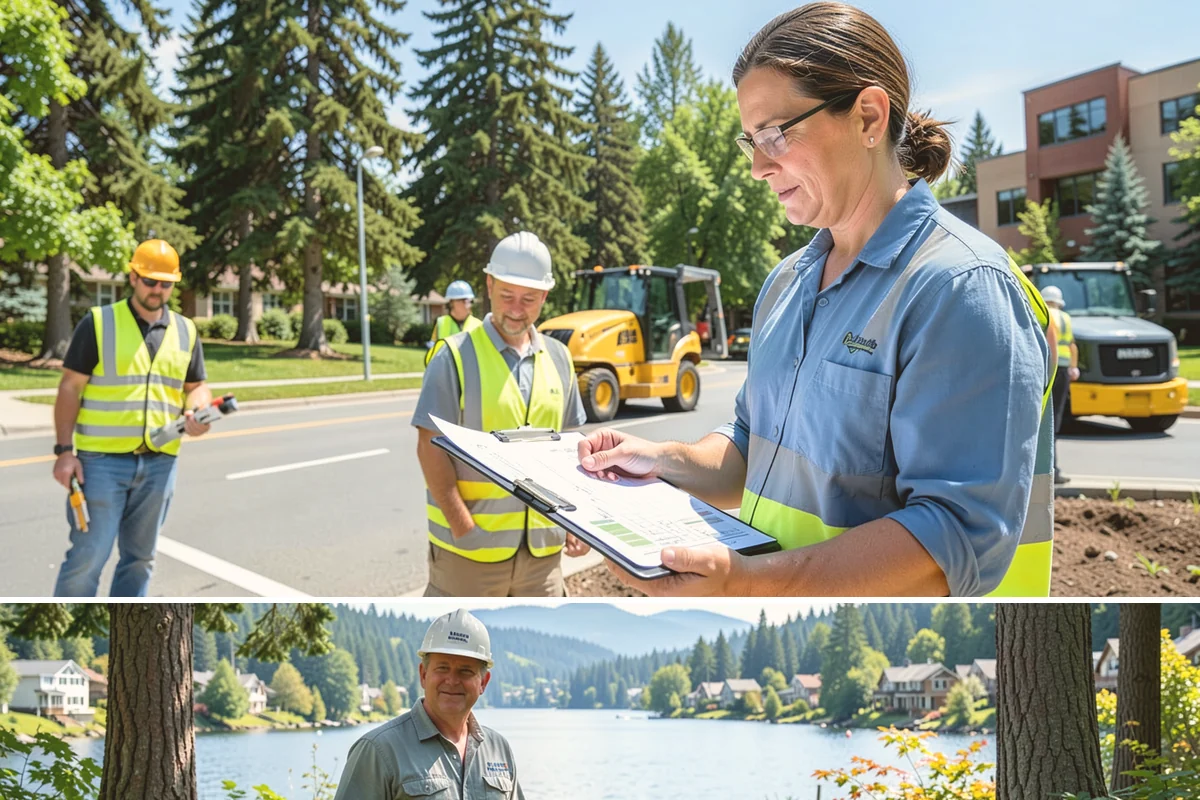 Rain Garden Maintenance in Milton, King County, WA - Planting and mulching are scheduled for spring and early fall, aligning with the wet planting window Pacific Northwest natives...