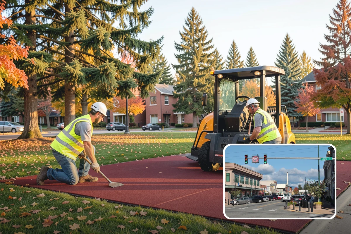 Rain Garden Maintenance in Monroe, Snohomish County, WA - Preserved infiltration and treatment performance