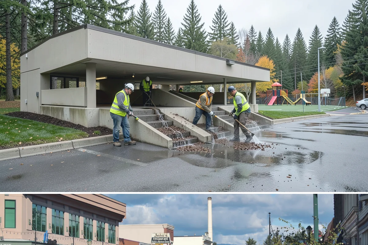 Rain Garden Maintenance in Monroe, Snohomish County, WA - Planting and mulching are scheduled for spring and early fall, aligning with the wet planting window Pacific Northwest natives...