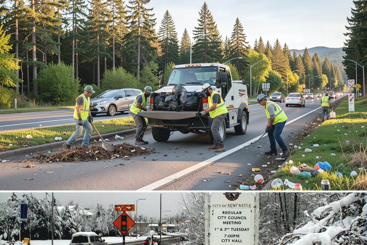 Rain Garden Maintenance in Newcastle, King County, WA - Planting and mulching are scheduled for spring and early fall, aligning with the wet planting window Pacific Northwest natives...