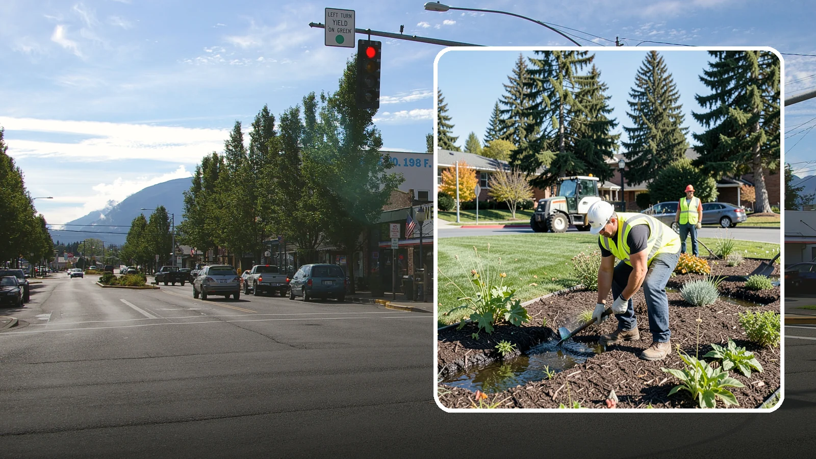 Rain Garden Maintenance in North Bend, King County, WA - Upkeep of rain garden plantings, mulch, and infiltration surfaces to preserve treatment function.