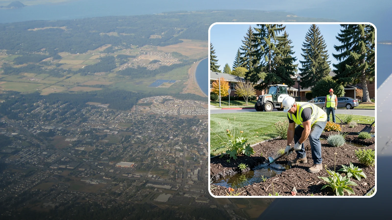 Rain Garden Maintenance in Oak Harbor, Island County, WA - Upkeep of rain garden plantings, mulch, and infiltration surfaces to preserve treatment function.