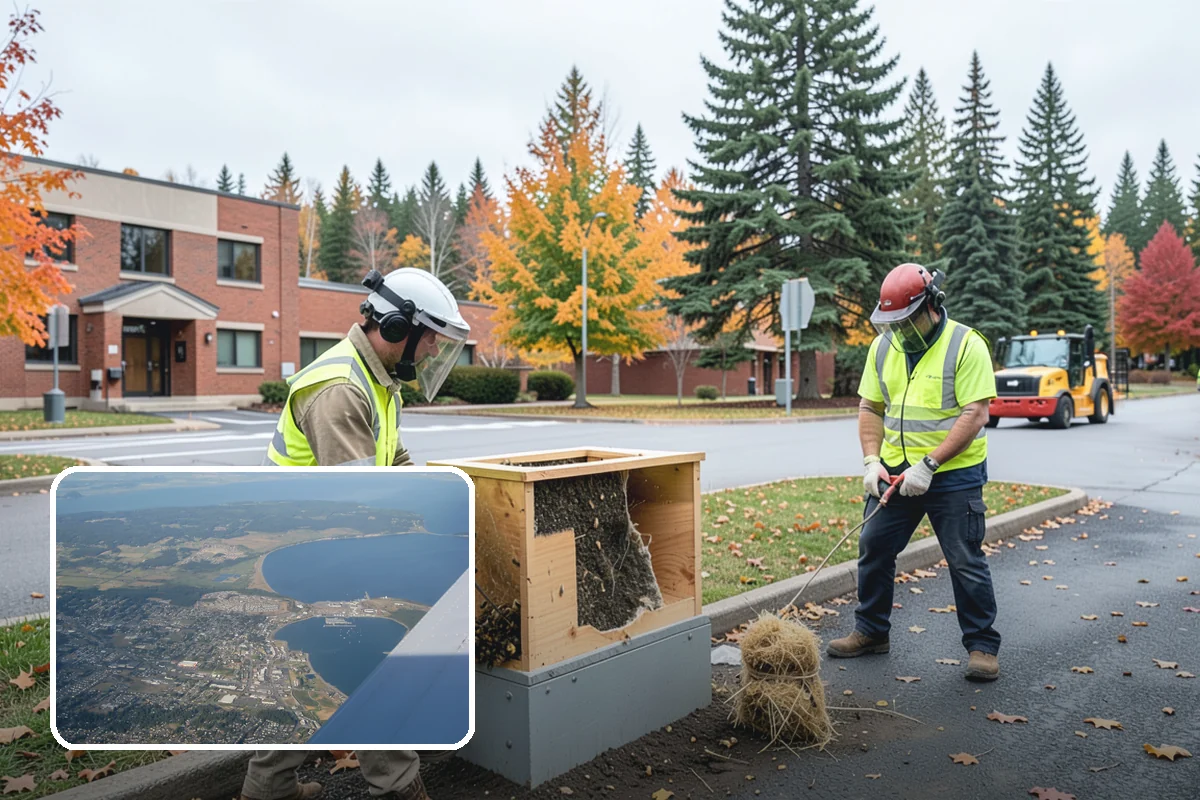 Rain Garden Maintenance in Oak Harbor, Island County, WA - Preserved infiltration and treatment performance