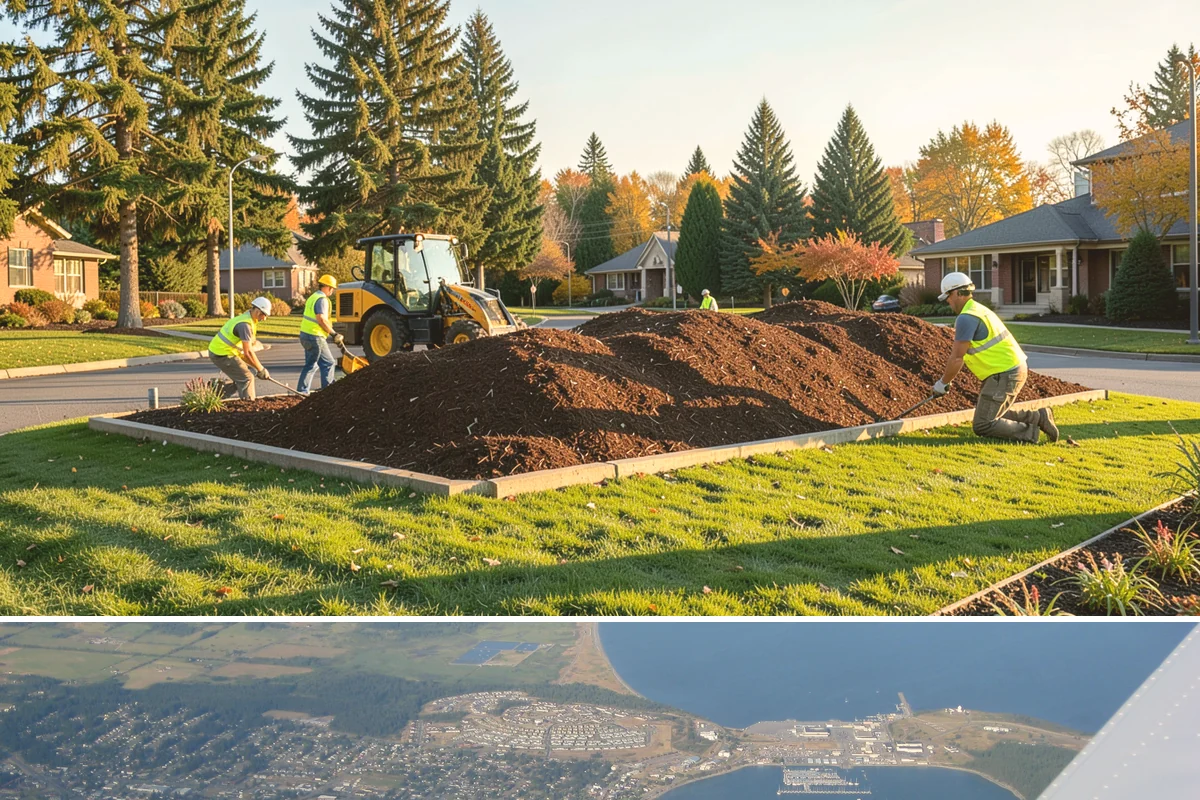 Rain Garden Maintenance in Oak Harbor, Island County, WA - Planting and mulching are scheduled for spring and early fall, aligning with the wet planting window Pacific Northwest natives...