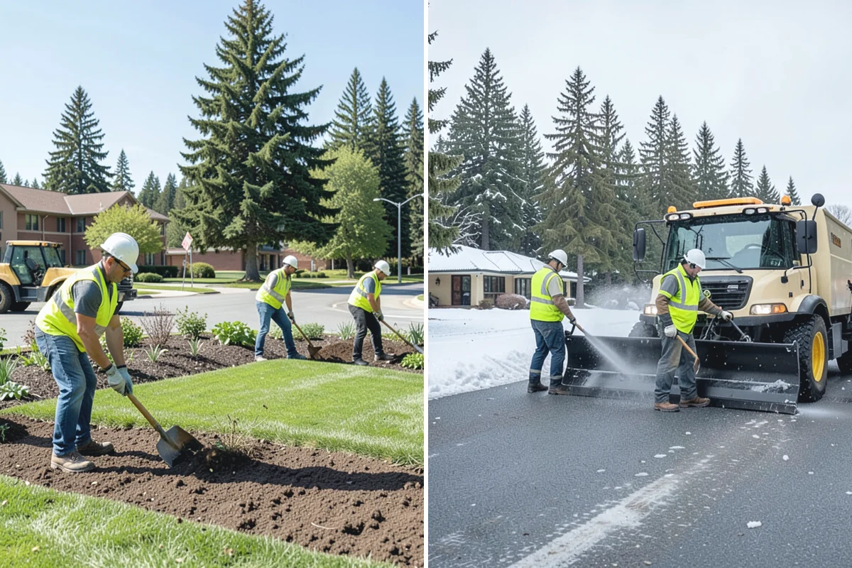 Rain Garden Maintenance in Redmond, King County, WA - Inspect plantings, mulch depth, and inlet and overflow points
