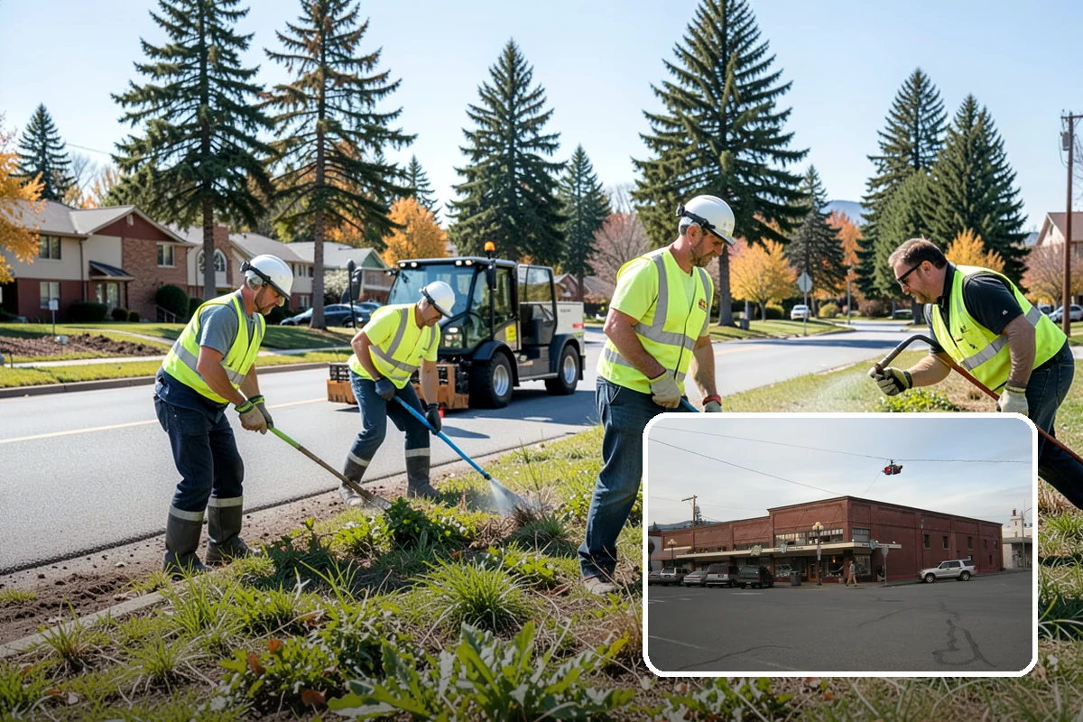 Rain Garden Maintenance in Sedro-Woolley, Skagit County, WA - Preserved infiltration and treatment performance
