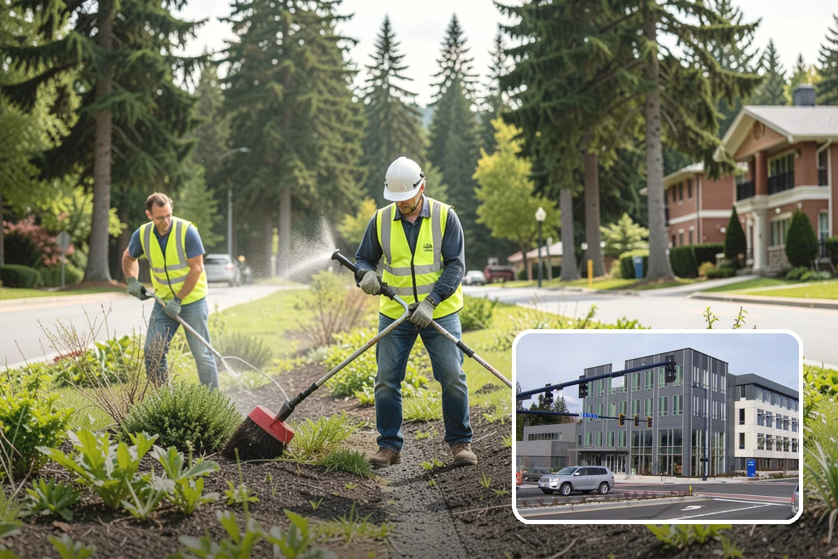 Rain Garden Maintenance in Shoreline, King County, WA - Preserved infiltration and treatment performance