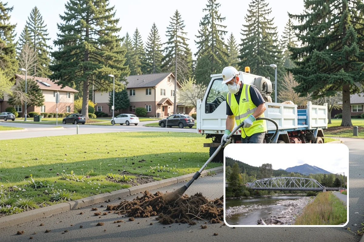 Rain Garden Maintenance in Skykomish, King County, WA - Preserved infiltration and treatment performance