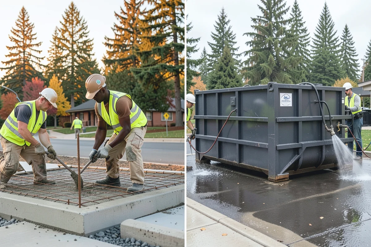 Rain Garden Maintenance in South Prairie, Pierce County, WA - Inspect plantings, mulch depth, and inlet and overflow points