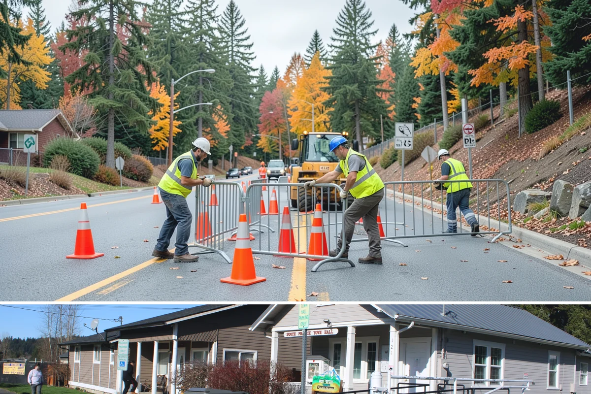 Rain Garden Maintenance in South Prairie, Pierce County, WA - Planting and mulching are scheduled for spring and early fall, aligning with the wet planting window Pacific Northwest natives...