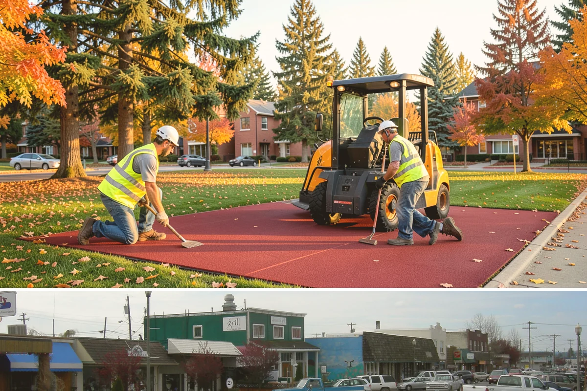Rain Garden Maintenance in Stanwood, Snohomish County, WA - Planting and mulching are scheduled for spring and early fall, aligning with the wet planting window Pacific Northwest natives...