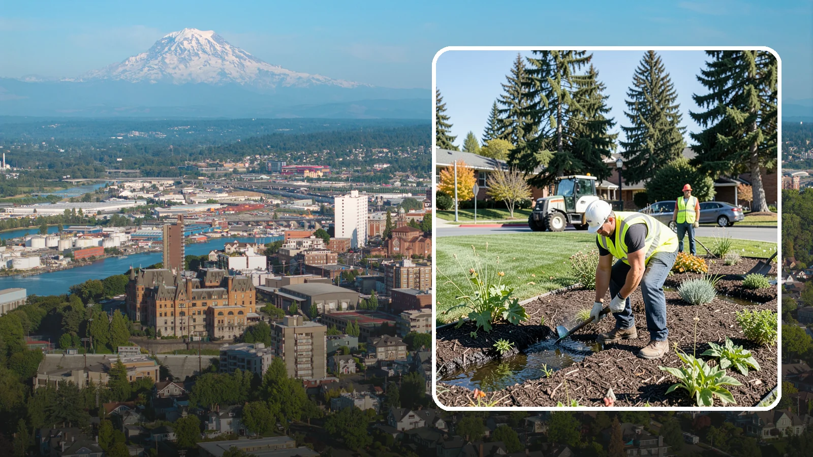 Rain Garden Maintenance in Tacoma, Pierce County, WA - Upkeep of rain garden plantings, mulch, and infiltration surfaces to preserve treatment function.