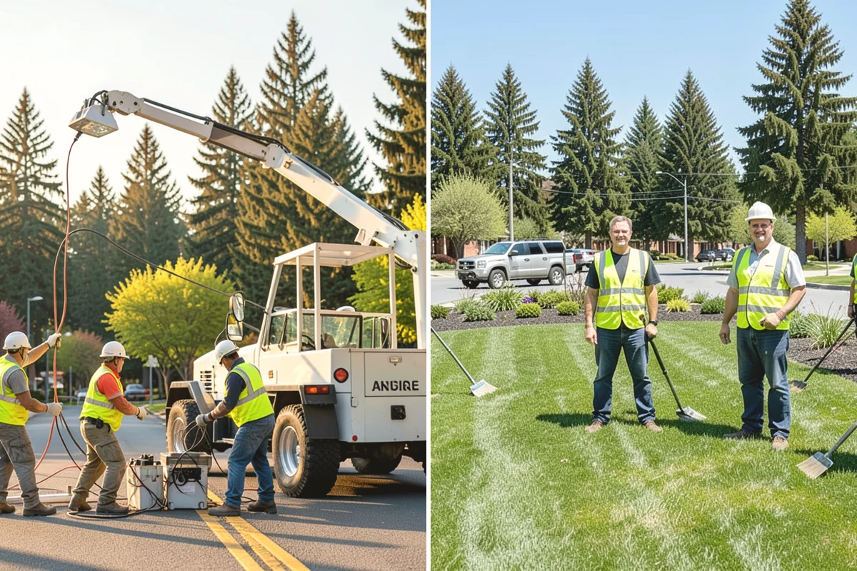 Rain Garden Maintenance in Tukwila, King County, WA - Inspect plantings, mulch depth, and inlet and overflow points