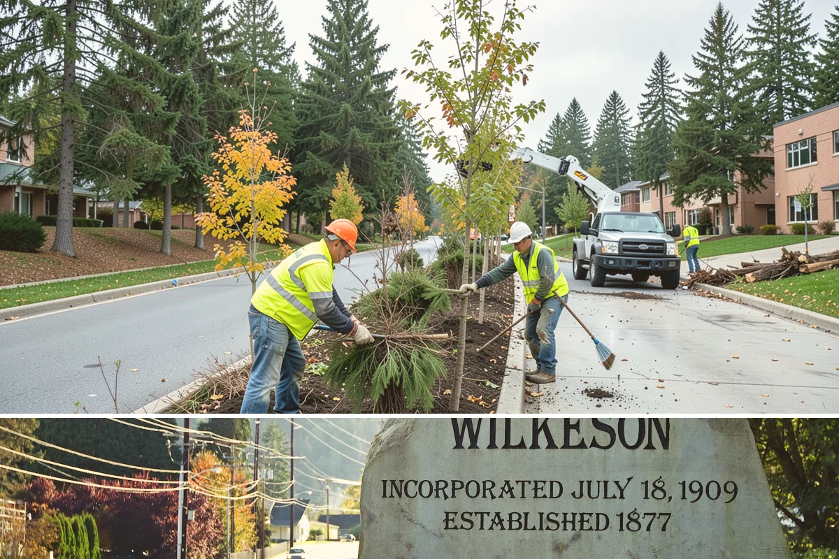 Rain Garden Maintenance in Wilkeson, Pierce County, WA - Planting and mulching are scheduled for spring and early fall, aligning with the wet planting window Pacific Northwest natives...