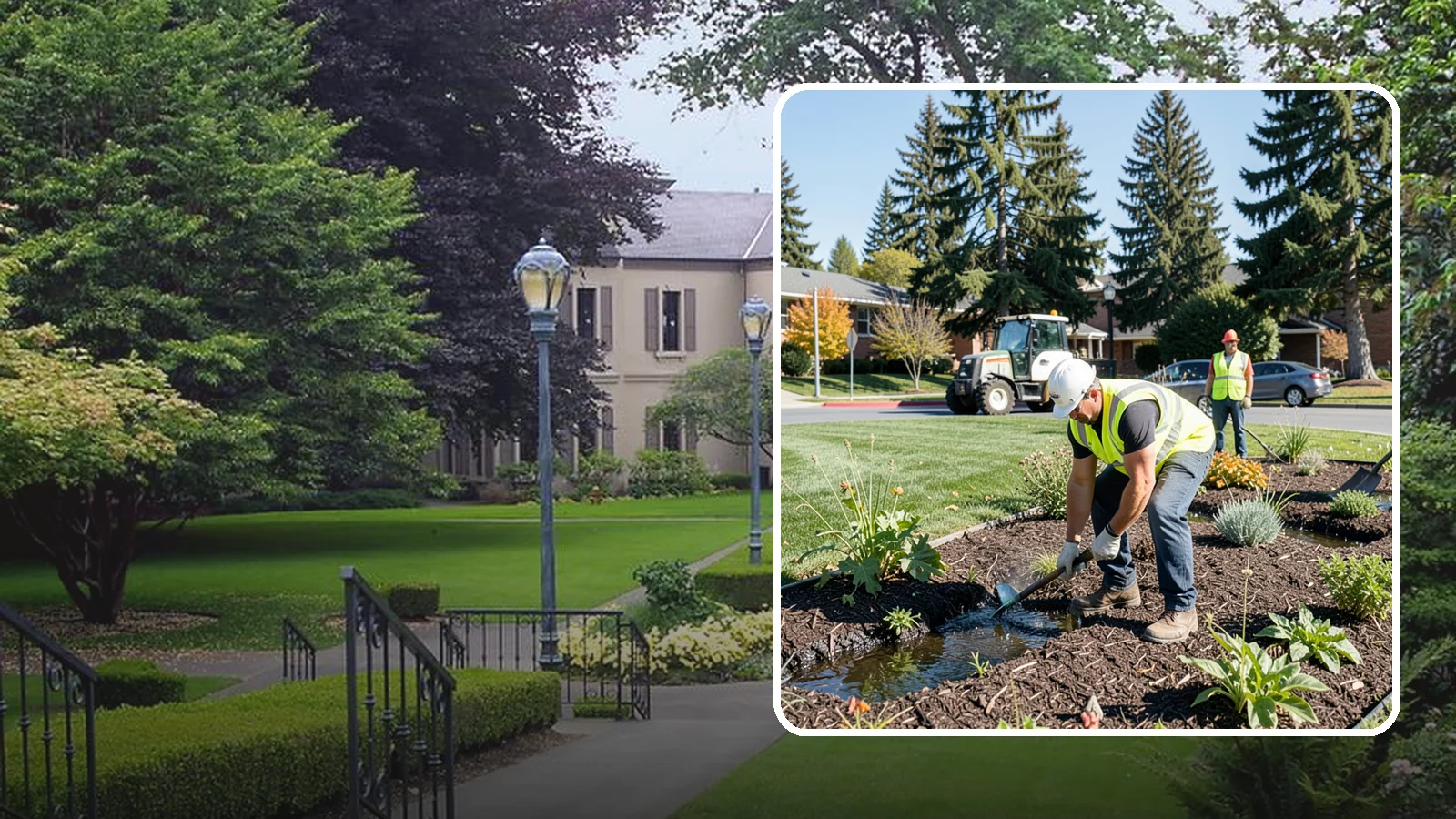 Rain Garden Maintenance in Woodinville, King County, WA - Upkeep of rain garden plantings, mulch, and infiltration surfaces to preserve treatment function.