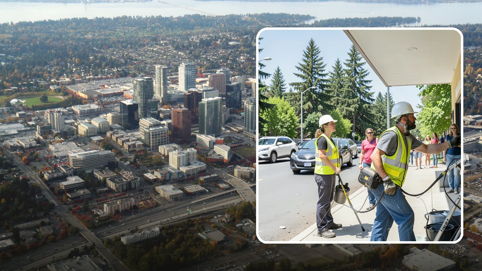 Rapid Graffiti Response in Bellevue, King County, WA - Guaranteed short-window removal of offensive or high-visibility graffiti under an expedited standard.