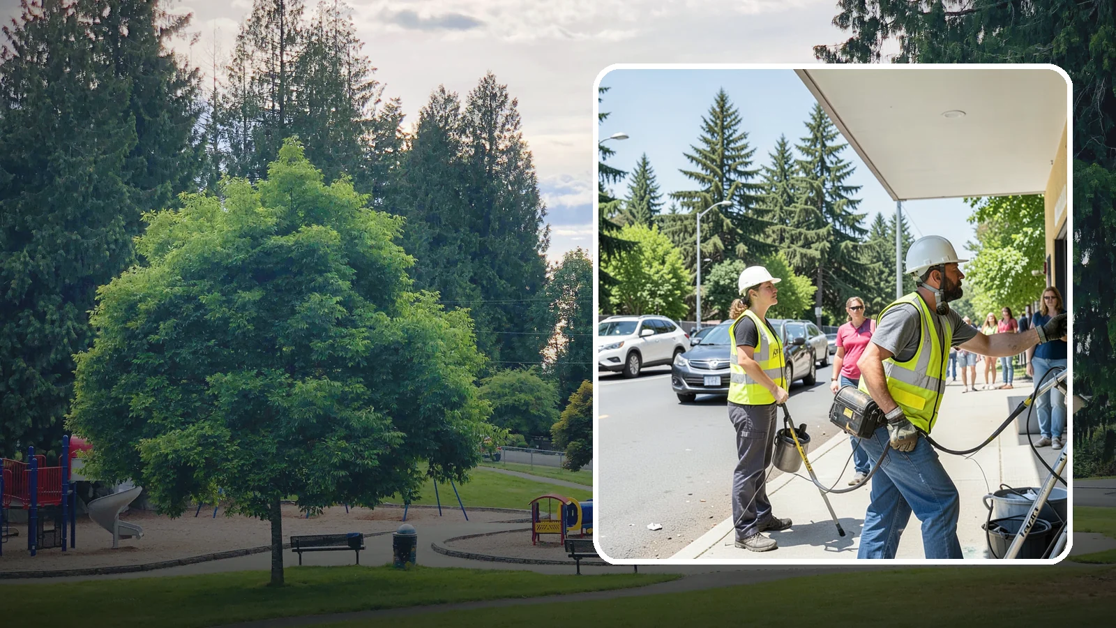 Rapid Graffiti Response in Bonney Lake, Pierce County, WA - Guaranteed short-window removal of offensive or high-visibility graffiti under an expedited standard.
