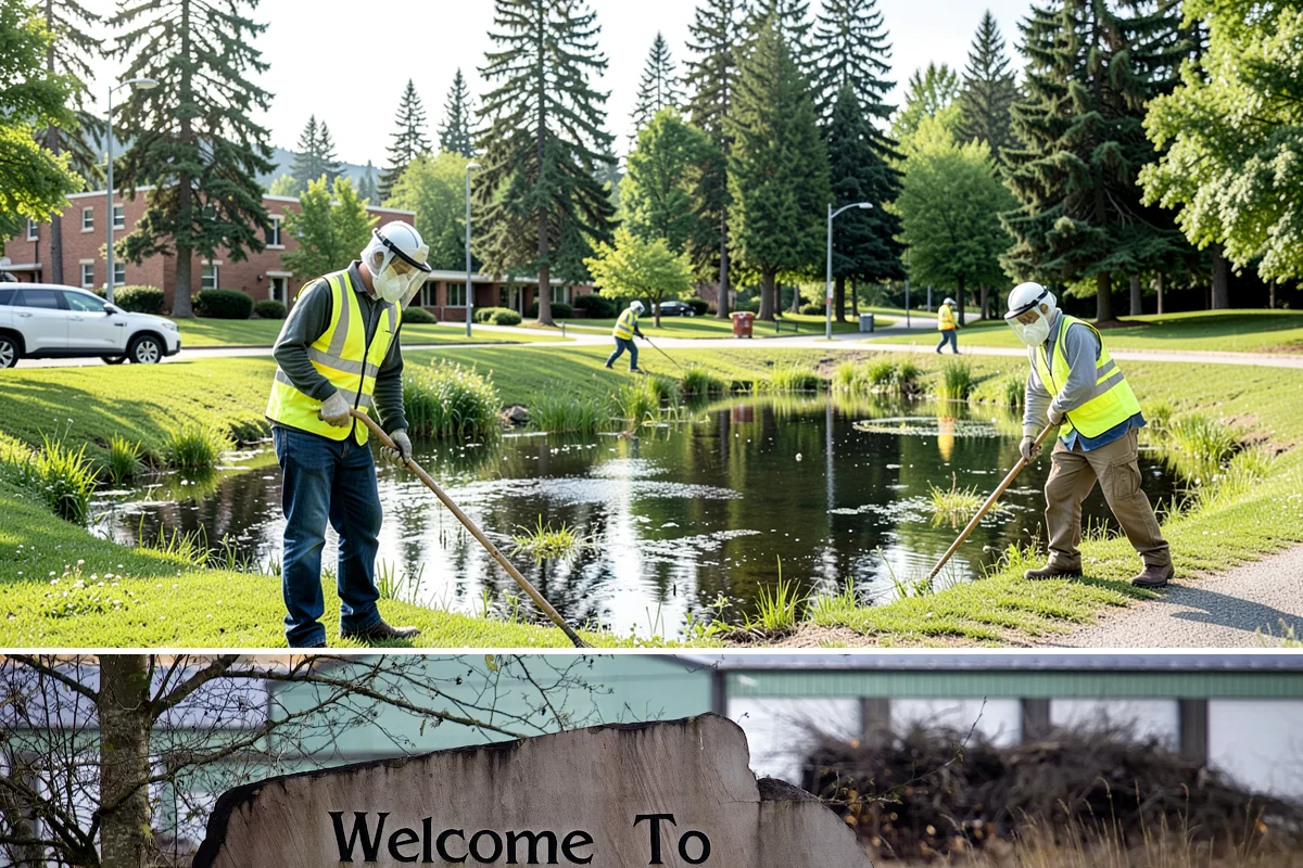 Rapid Graffiti Response in Buckley, Pierce County, WA - Rapid response operates every day of the year, independent of season, with methods adjusted for cold or wet conditions.