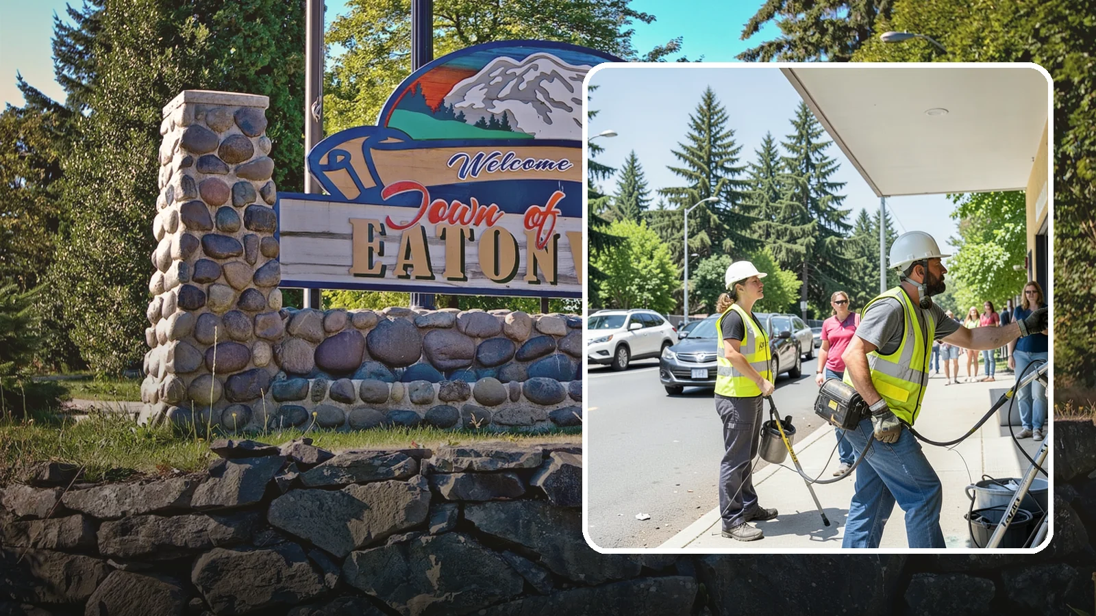 Rapid Graffiti Response in Eatonville, Pierce County, WA - Guaranteed short-window removal of offensive or high-visibility graffiti under an expedited standard.