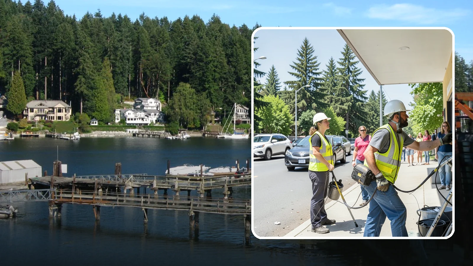 Rapid Graffiti Response in Gig Harbor, Pierce County, WA - Guaranteed short-window removal of offensive or high-visibility graffiti under an expedited standard.