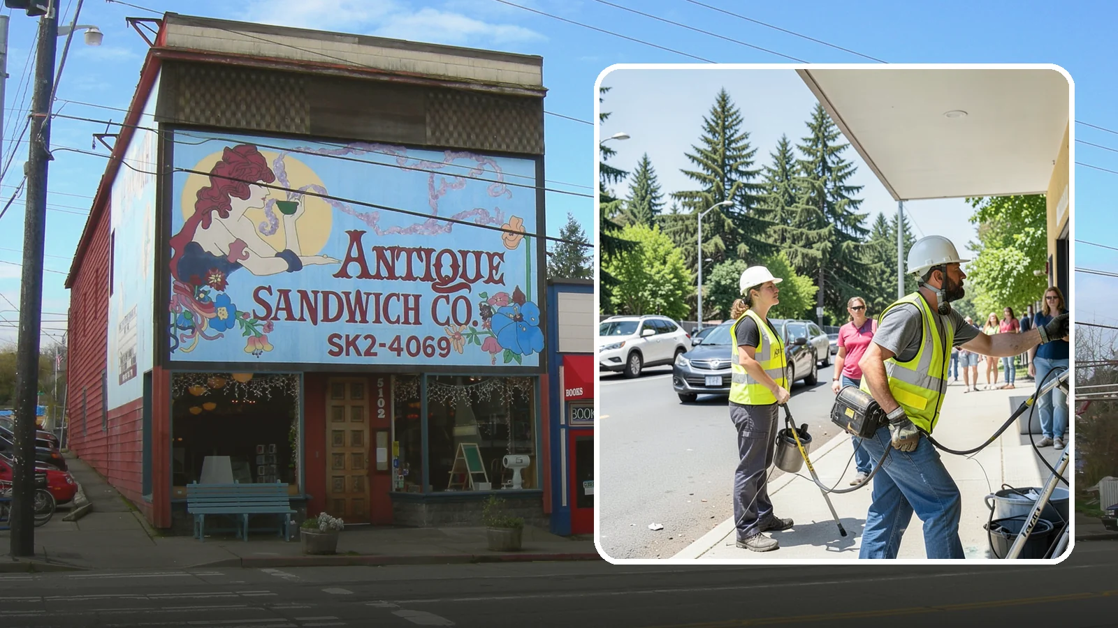 Rapid Graffiti Response in Ruston, Pierce County, WA - Guaranteed short-window removal of offensive or high-visibility graffiti under an expedited standard.