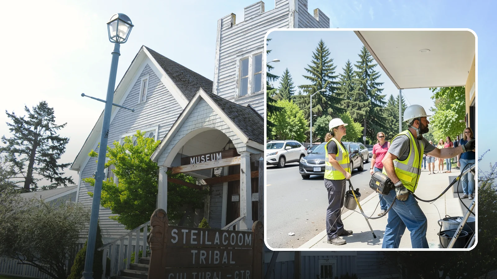Rapid Graffiti Response in Steilacoom, Pierce County, WA - Guaranteed short-window removal of offensive or high-visibility graffiti under an expedited standard.