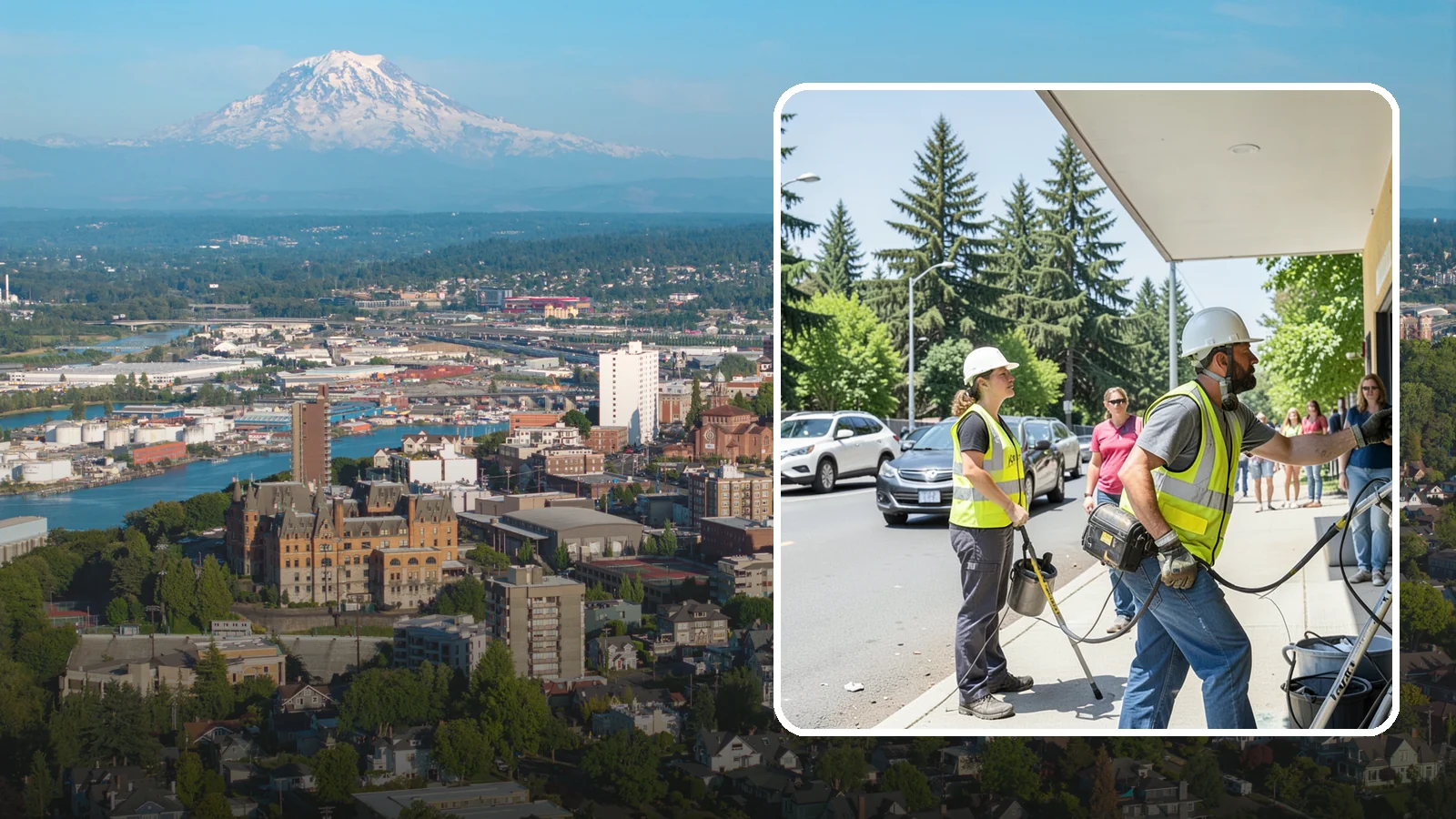 Rapid Graffiti Response in Tacoma, Pierce County, WA - Guaranteed short-window removal of offensive or high-visibility graffiti under an expedited standard.
