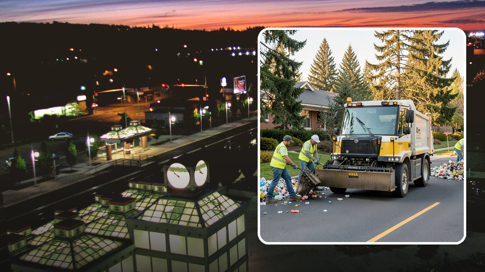 Recycling Collection Support in Auburn, King County, WA - Supplemental collection and sorting support for public-space recycling and diversion programs.