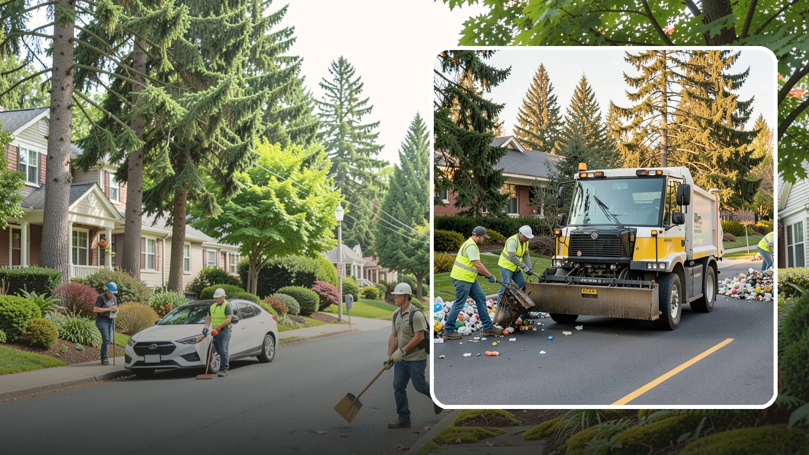 Recycling Collection Support in Beaux Arts Village, King County, WA - Supplemental collection and sorting support for public-space recycling and diversion programs.