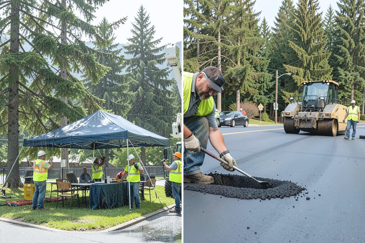 Recycling Collection Support in Beaux Arts Village, King County, WA - Establish servicing routes and target stations