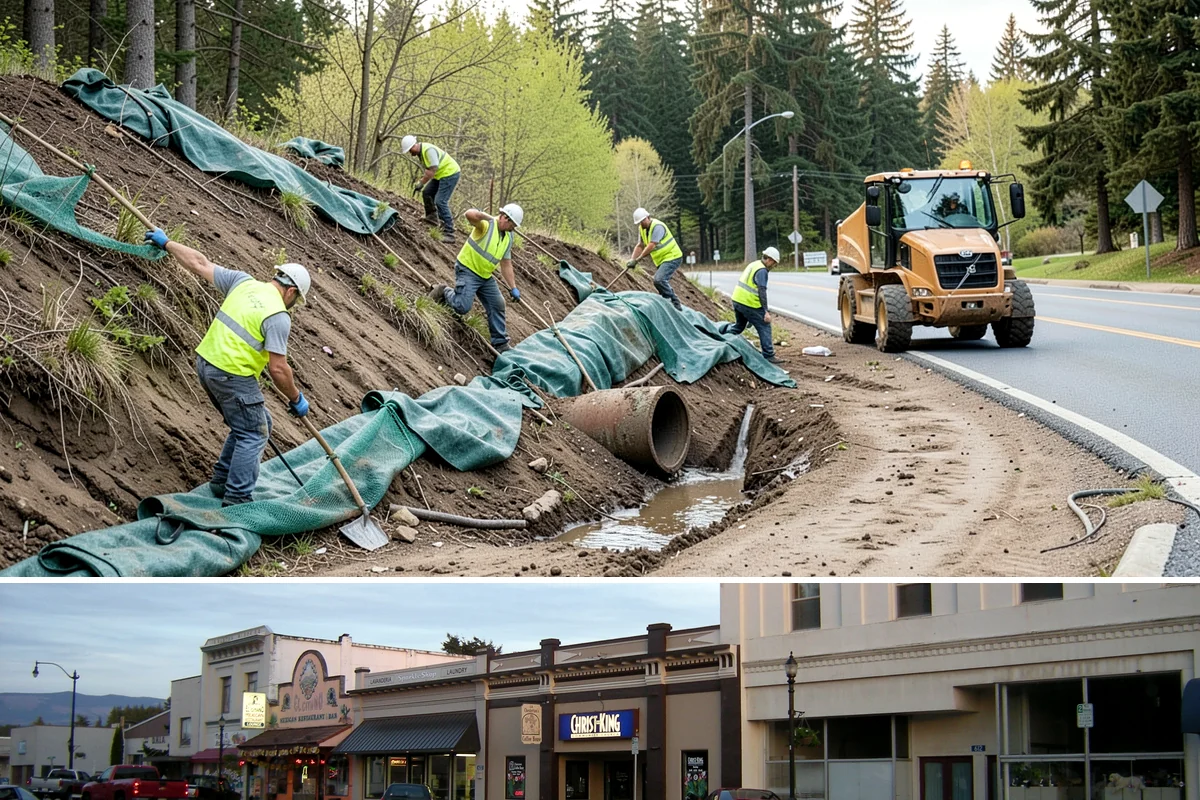 Recycling Collection Support in Burlington, Skagit County, WA - Support runs throughout the year, scaling up during summer festivals and outdoor events that generate heavy recyclable volumes.