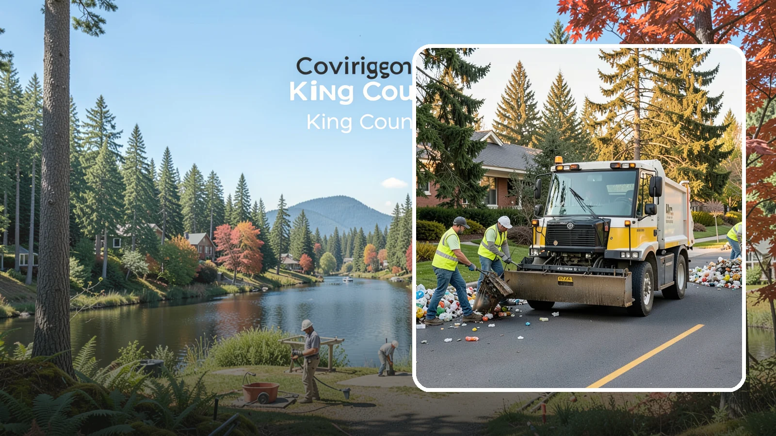 Recycling Collection Support in Covington, King County, WA - Supplemental collection and sorting support for public-space recycling and diversion programs.