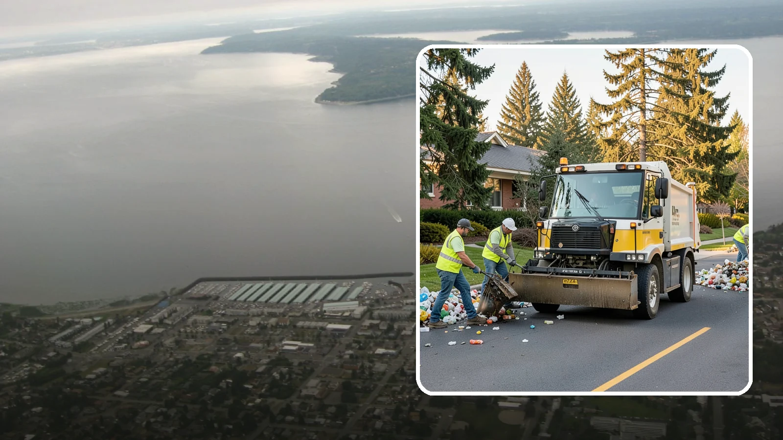 Recycling Collection Support in Des Moines, King County, WA - Supplemental collection and sorting support for public-space recycling and diversion programs.